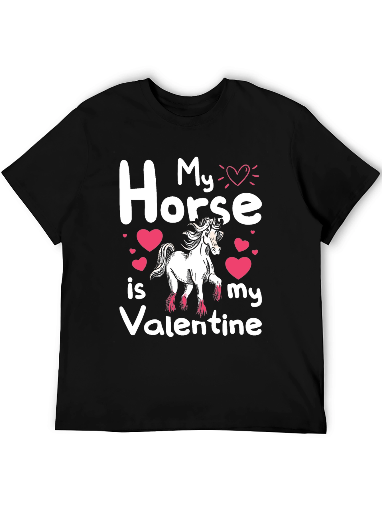 My Horse Is My Valentine T-Shirt