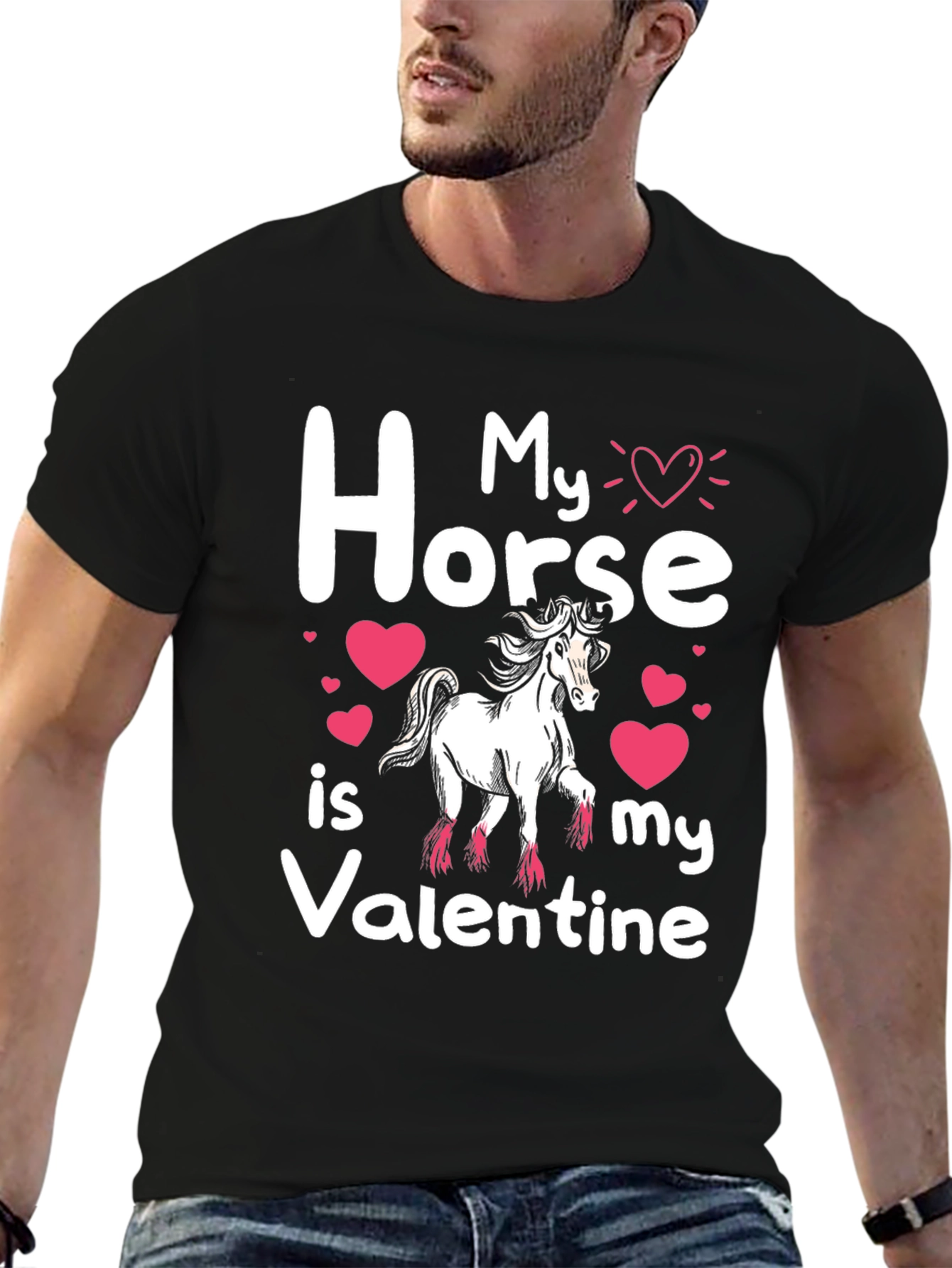 My Horse Is My Valentine T-Shirt