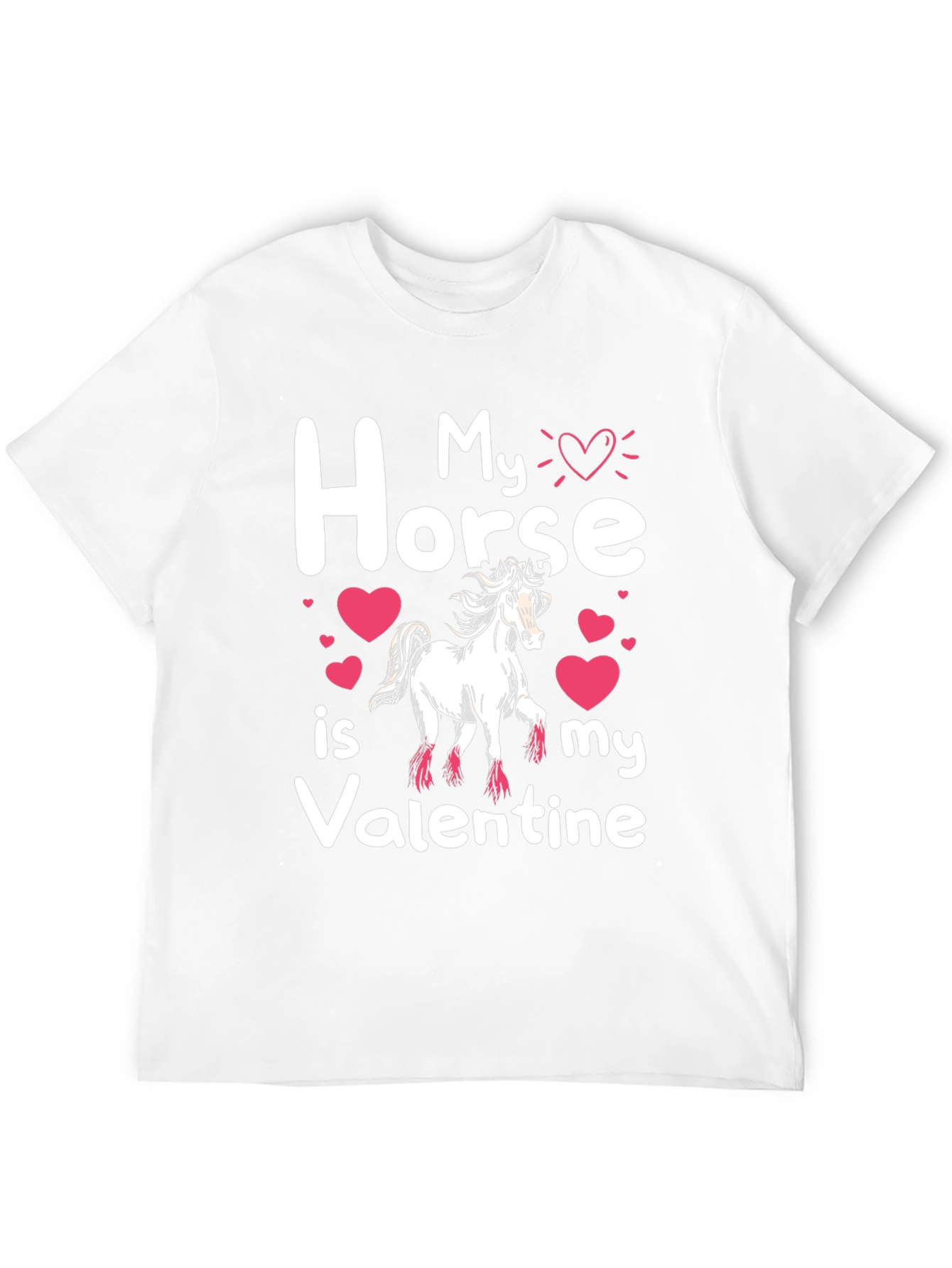 My Horse Is My Valentine T-Shirt