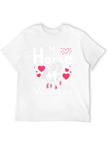My Horse Is My Valentine T-Shirt