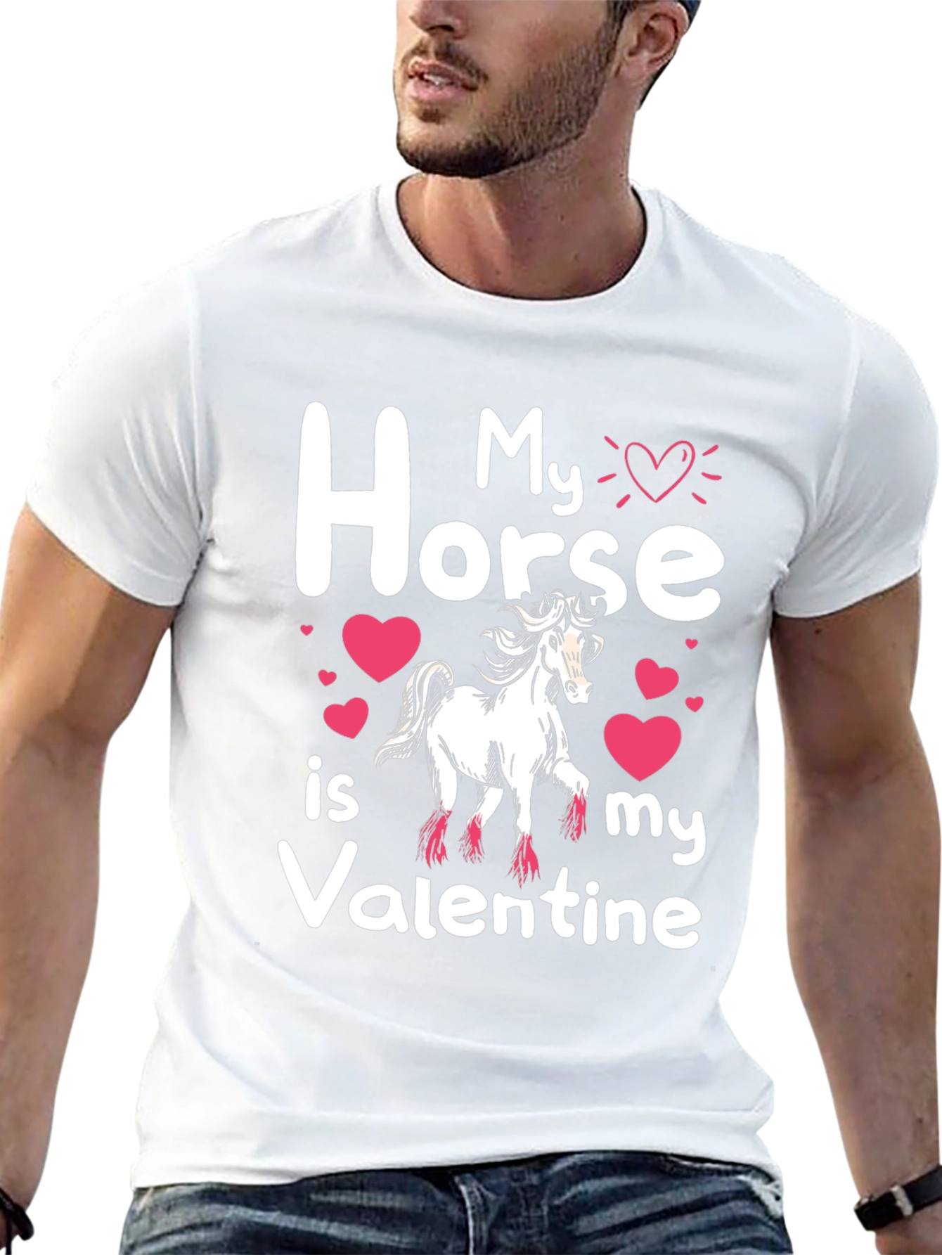 My Horse Is My Valentine T-Shirt