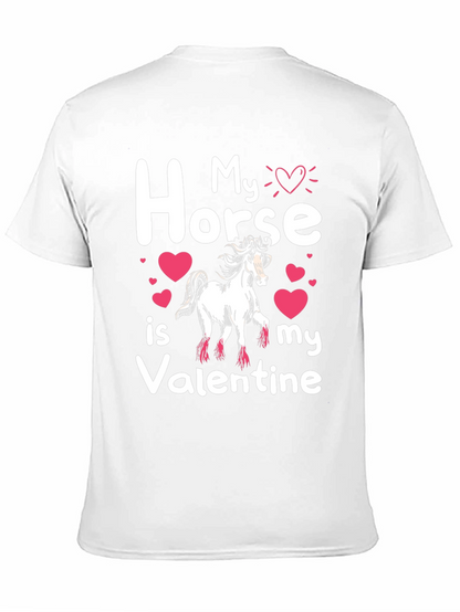 My Horse Is My Valentine T-Shirt