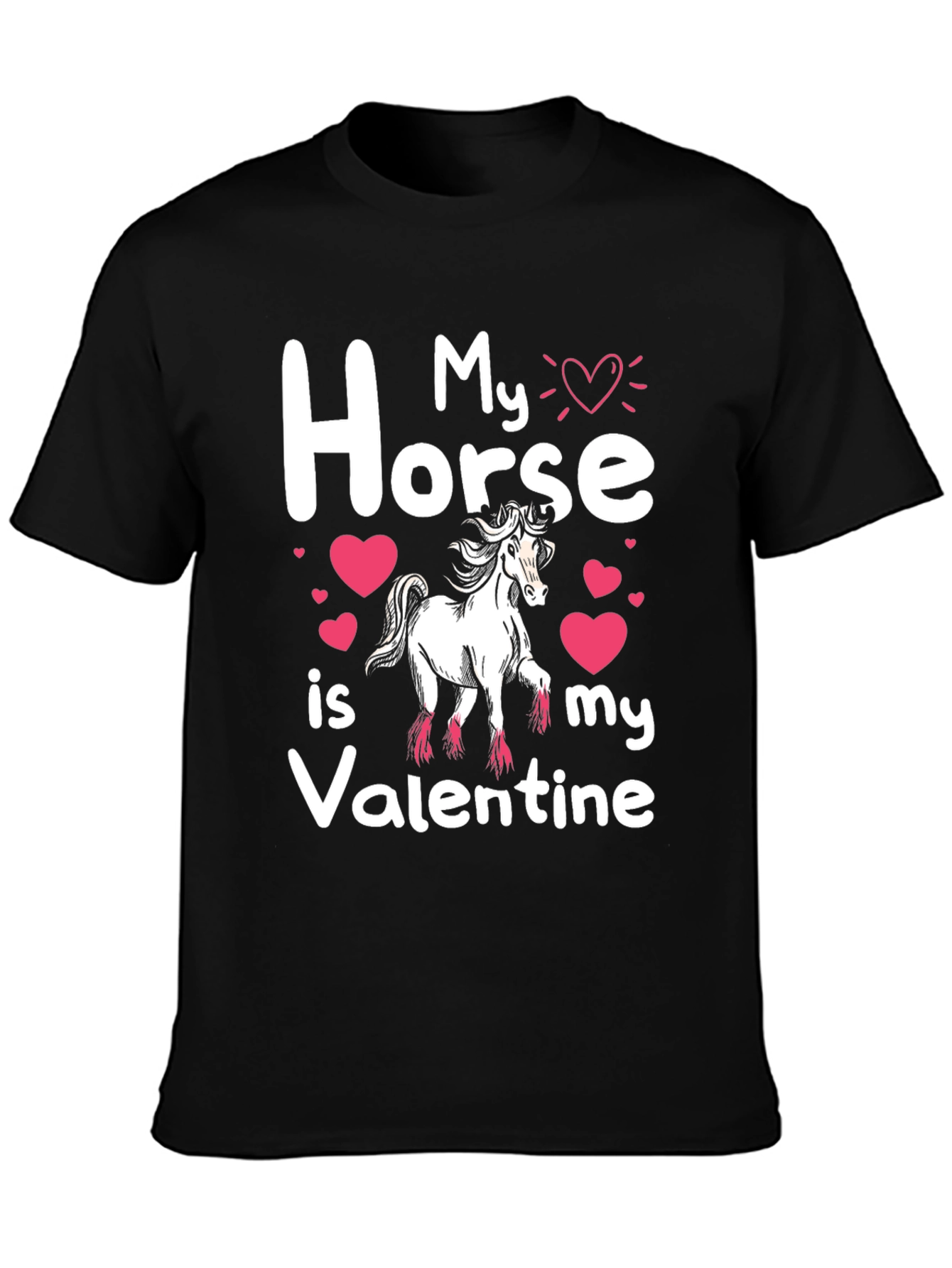 My Horse Is My Valentine T-Shirt