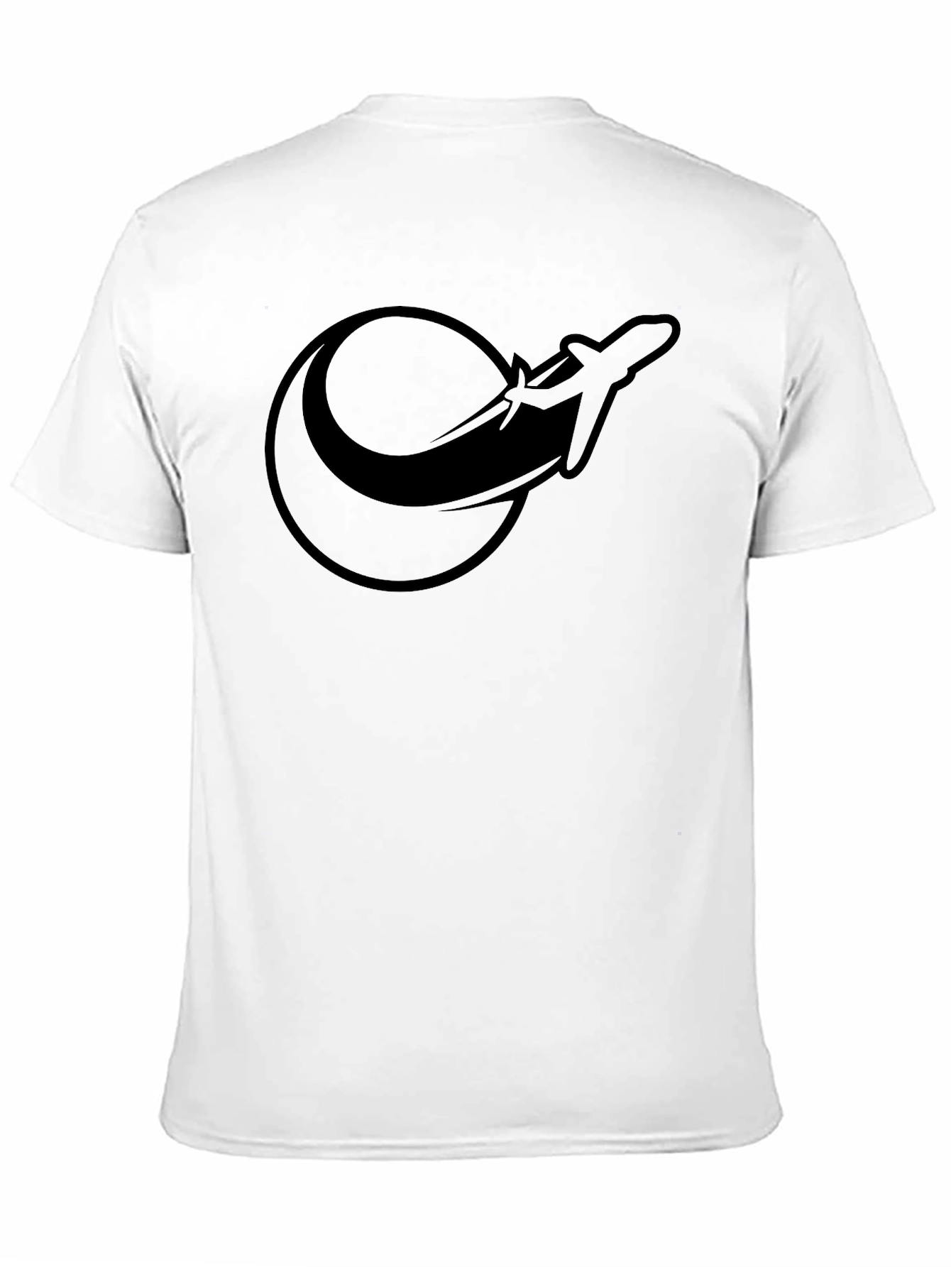 Jetsetter Black Graphic Tee