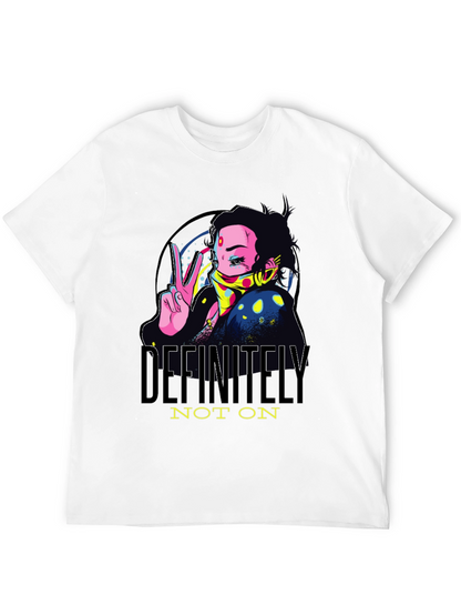 Definitely Not On Anime Graphic Tee
