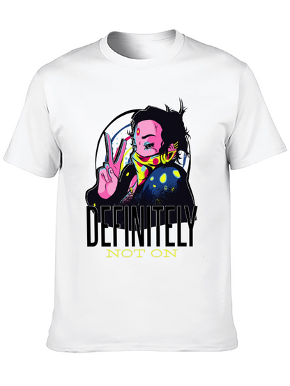 Definitely Not On Anime Graphic Tee