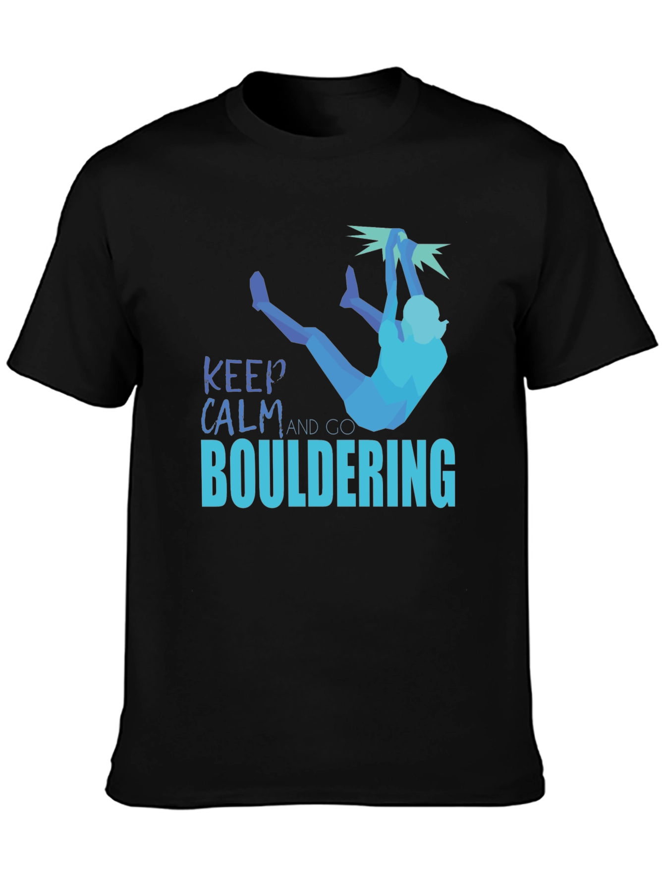 Keep Calm & Go Bouldering Graphic Tee