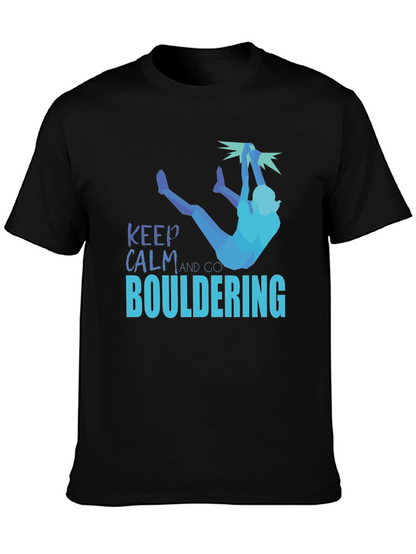 Keep Calm & Go Bouldering Graphic Tee