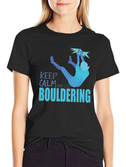 Keep Calm & Go Bouldering Graphic Tee