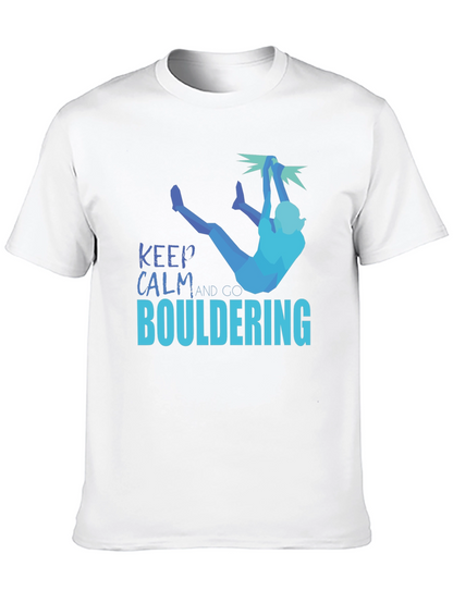 Keep Calm & Go Bouldering Graphic Tee