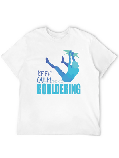 Keep Calm & Go Bouldering Graphic Tee