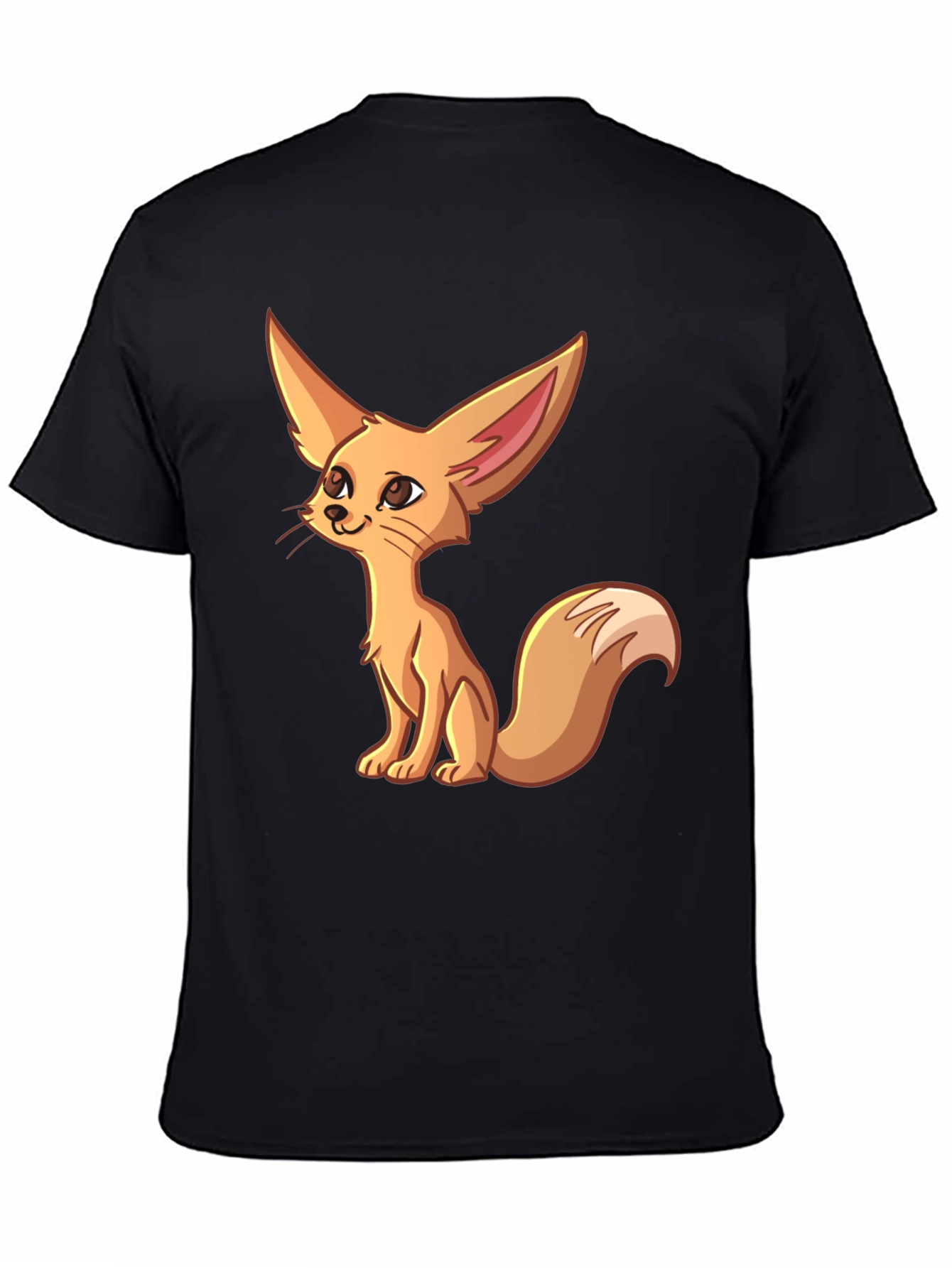 Cute Fennec Fox Graphic T-Shirt - Unique Cartoon Design