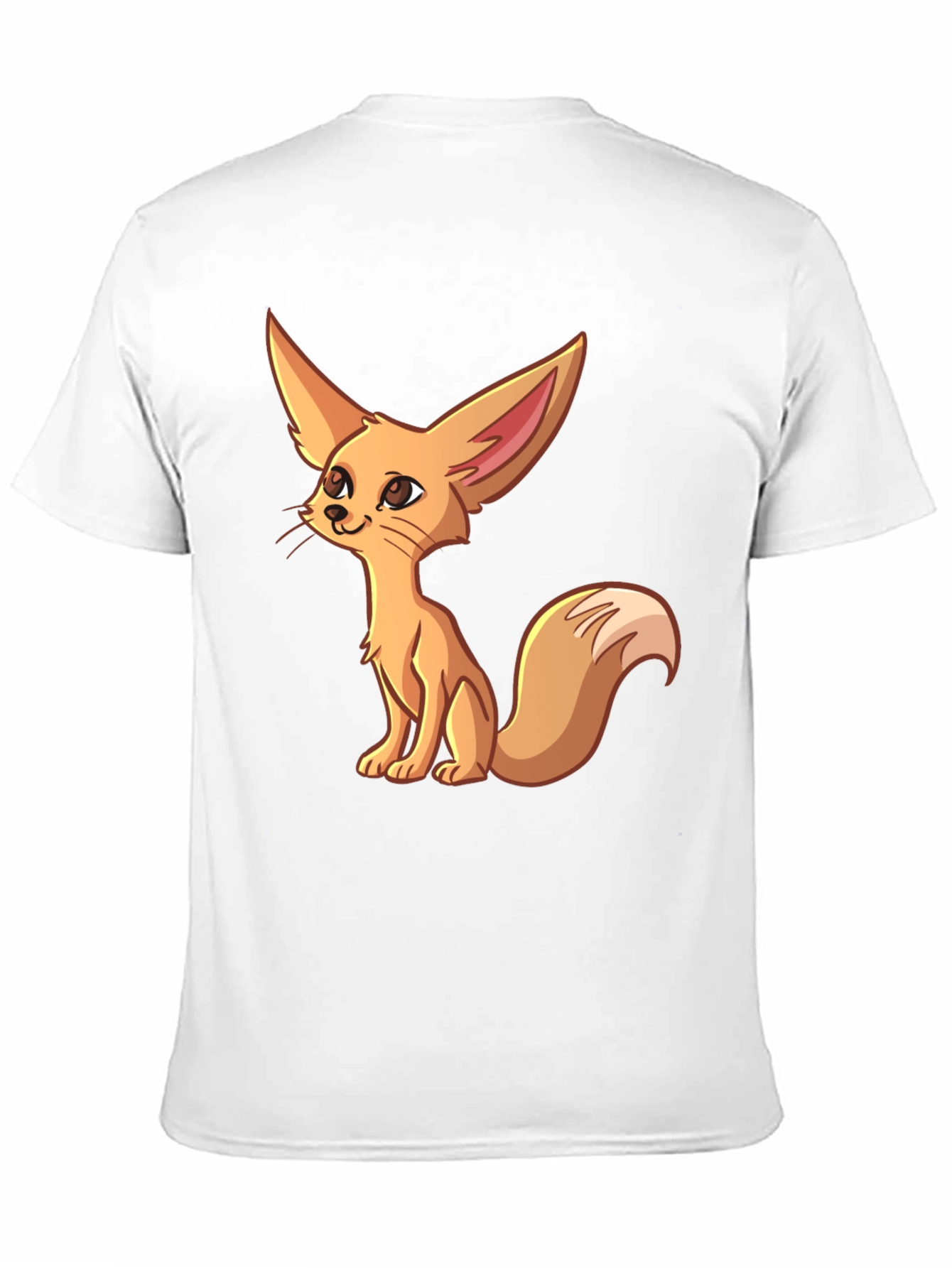 Cute Fennec Fox Graphic T-Shirt - Unique Cartoon Design
