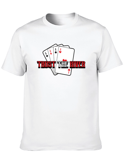 Trust The River Poker Ace T-Shirt