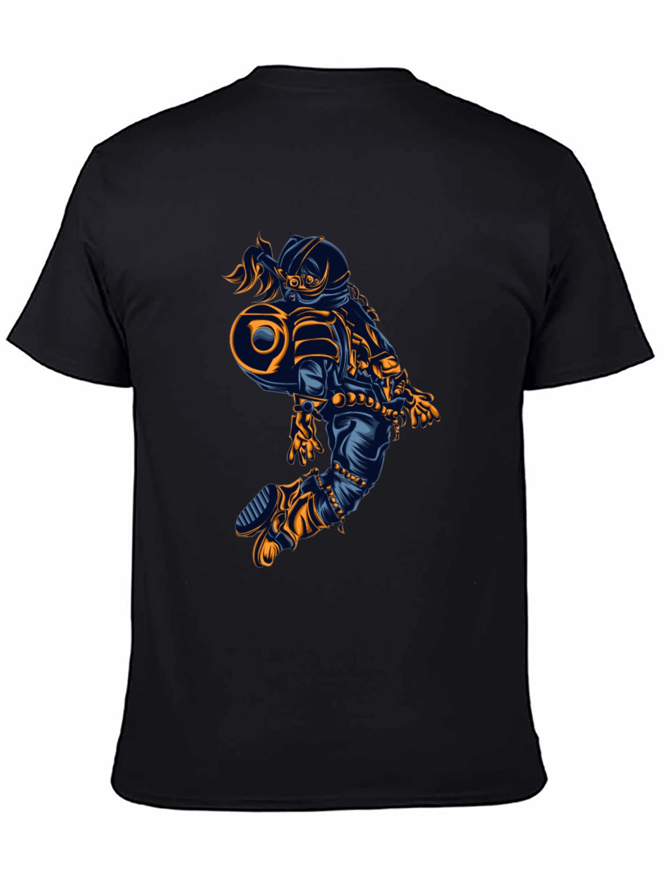 Astronaut Graphic Tee - Cool Space Design