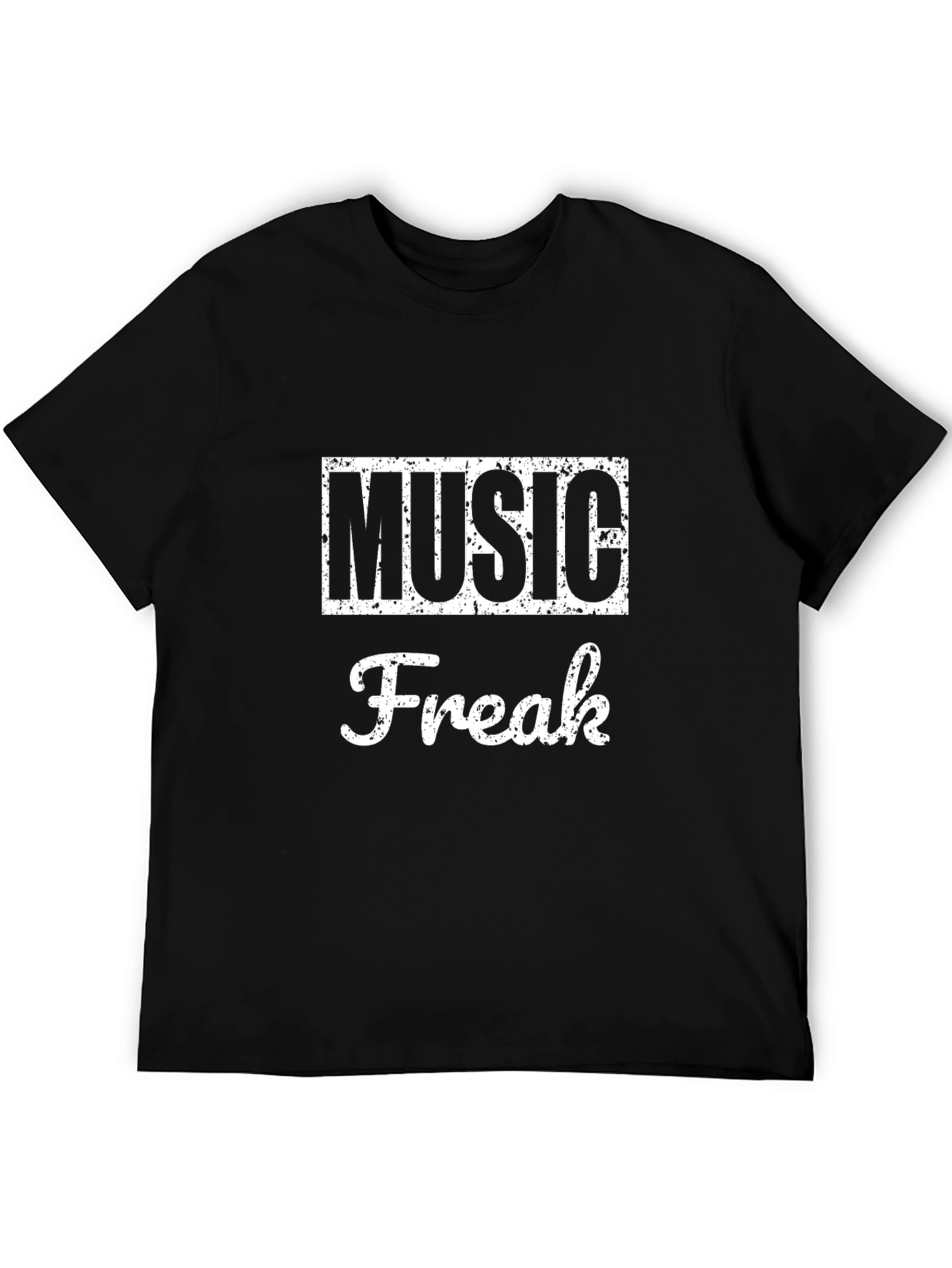 Music Freak Graphic Tee - Soft Cotton T-Shirt