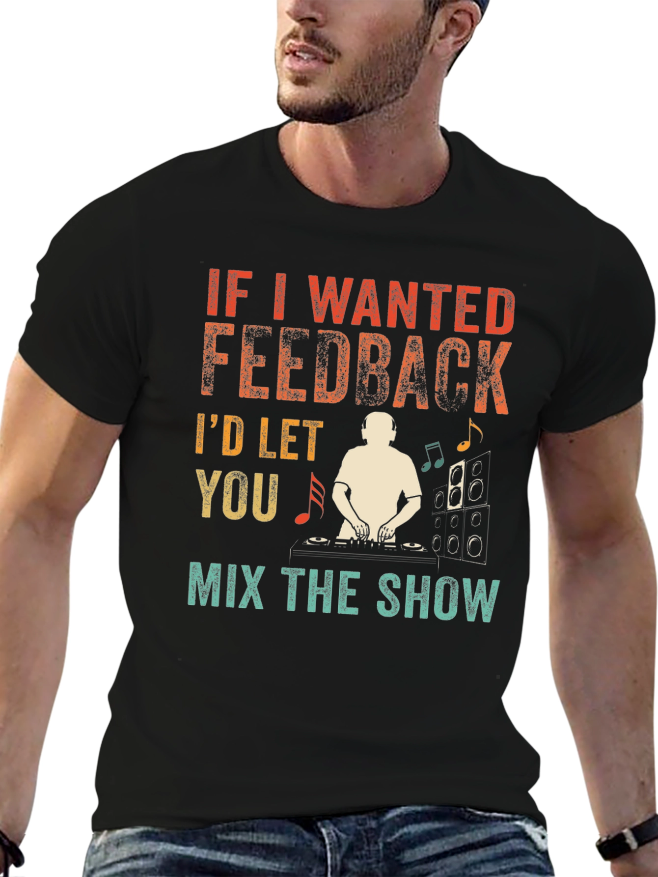 DJ Mix the Show Graphic T-Shirt