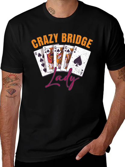 Crazy Bridge Lady T-Shirt