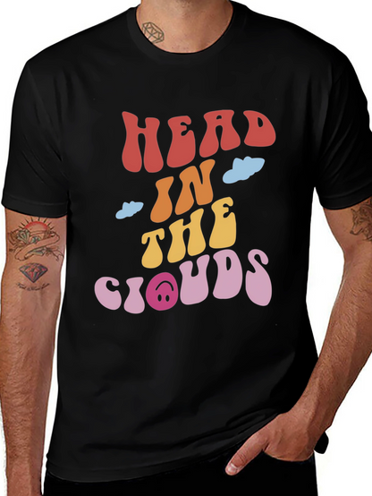 Retro Head In The Clouds Graphic Tee