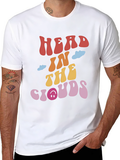 Retro Head In The Clouds Graphic Tee