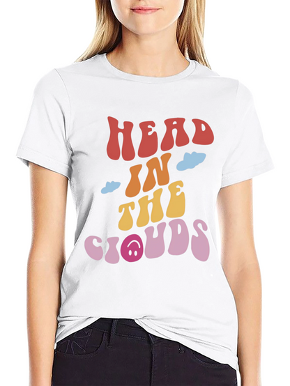 Retro Head In The Clouds Graphic Tee