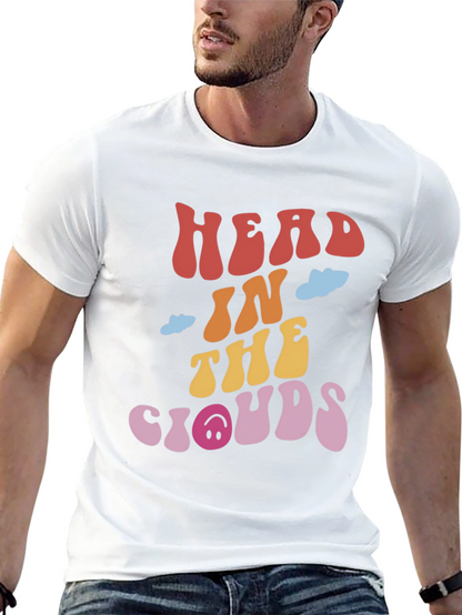 Retro Head In The Clouds Graphic Tee