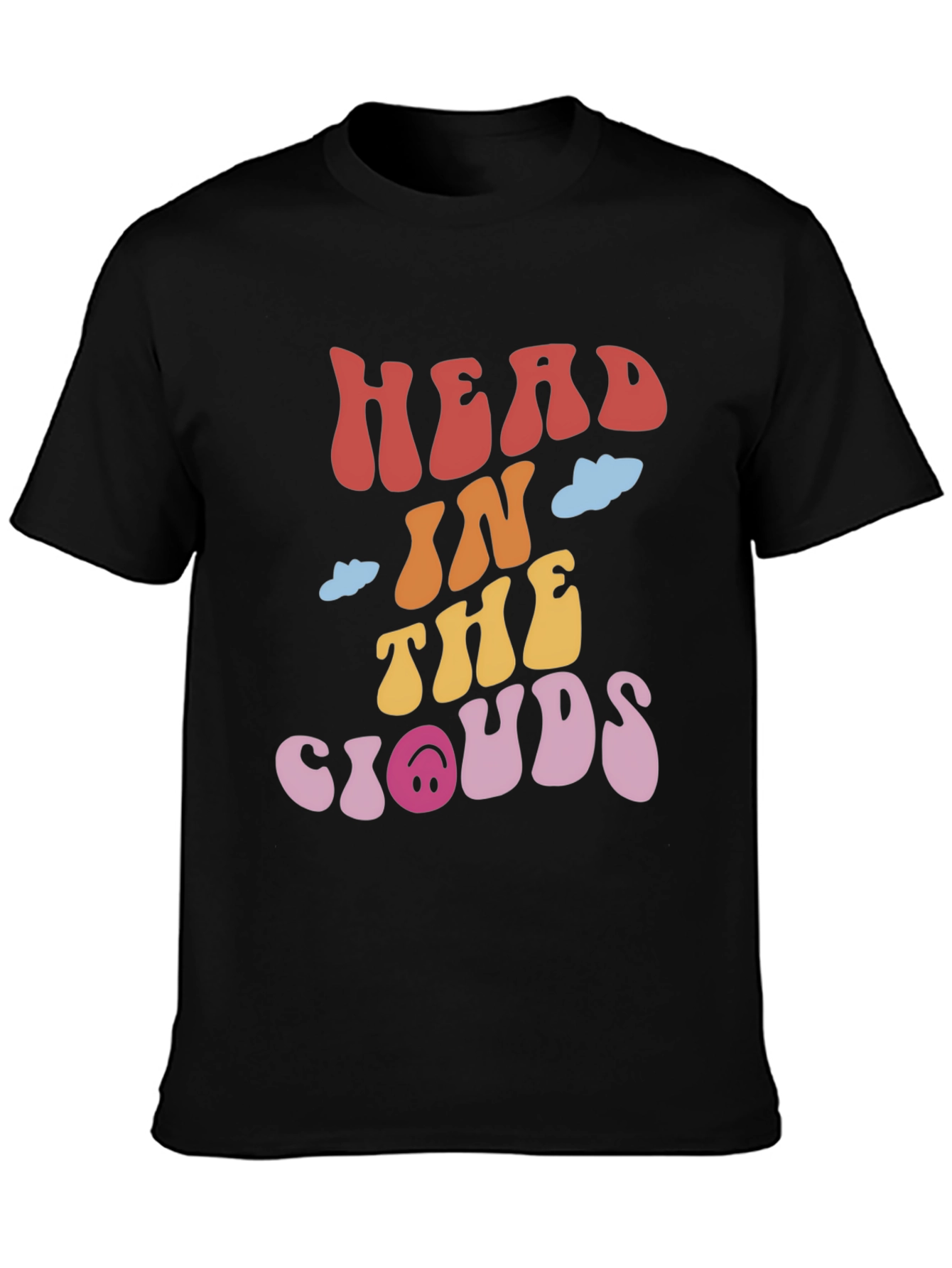 Retro Head In The Clouds Graphic Tee