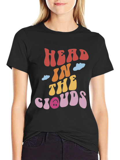 Retro Head In The Clouds Graphic Tee