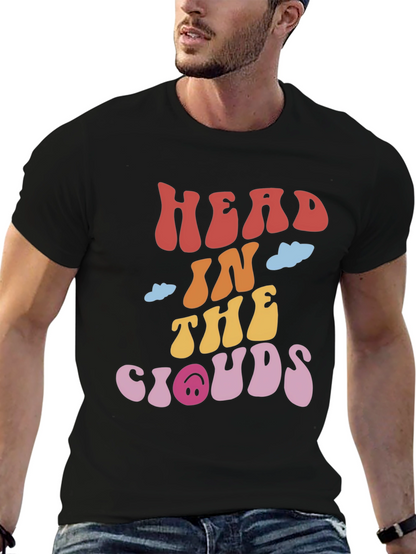 Retro Head In The Clouds Graphic Tee