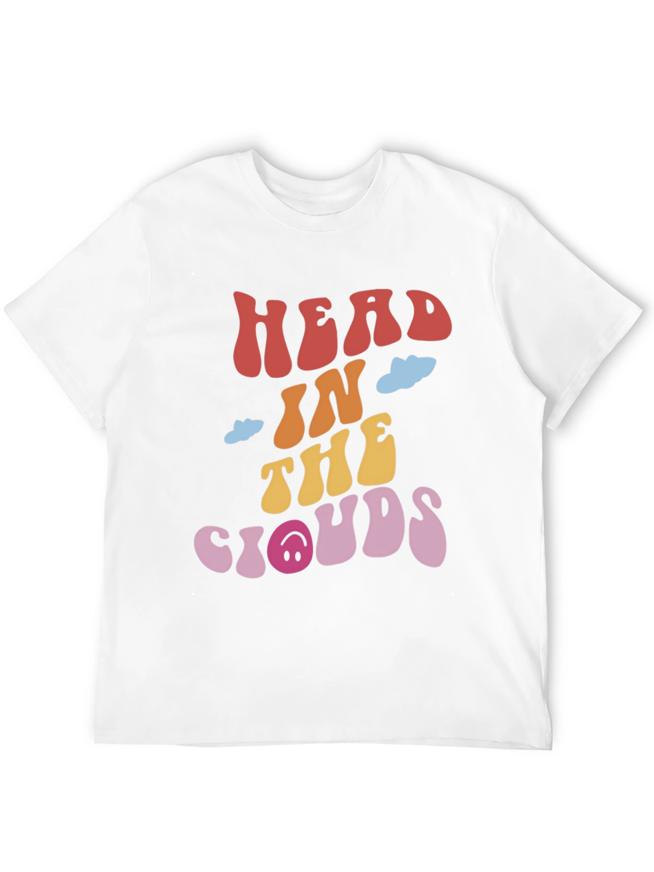 Retro Head In The Clouds Graphic Tee