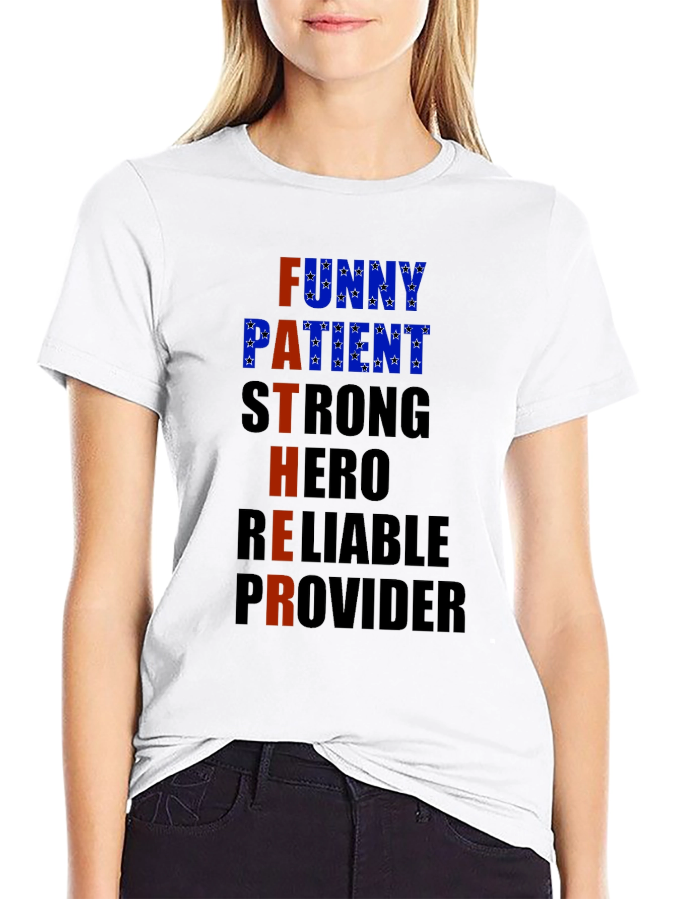 Fathers Day T-Shirt - Funny Patient Strong Hero