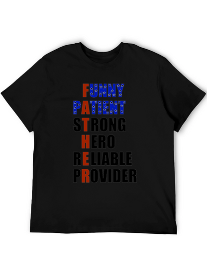 Fathers Day T-Shirt - Funny Patient Strong Hero