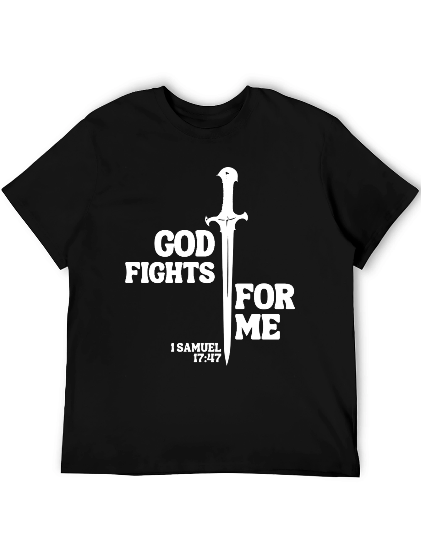 God Fights for Me Graphic Tee
