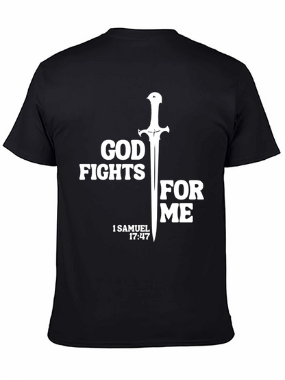God Fights for Me Graphic Tee