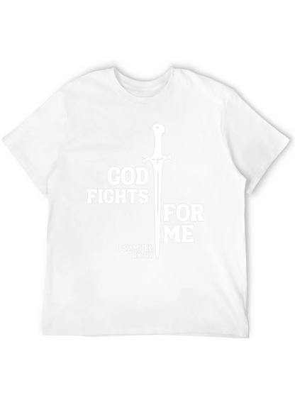 God Fights for Me Graphic Tee
