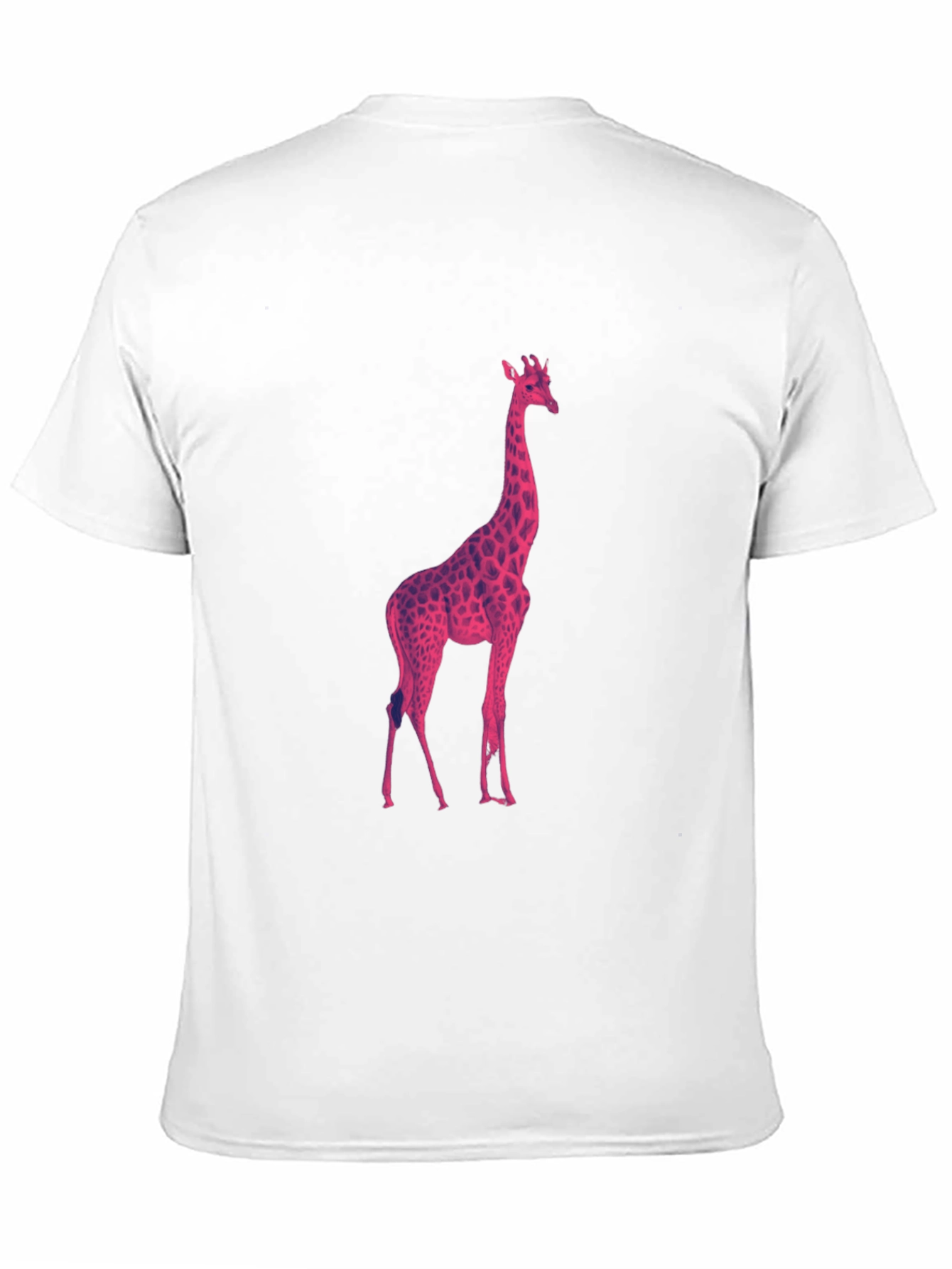 Cool Giraffe Graphic Tee - Black T-Shirt