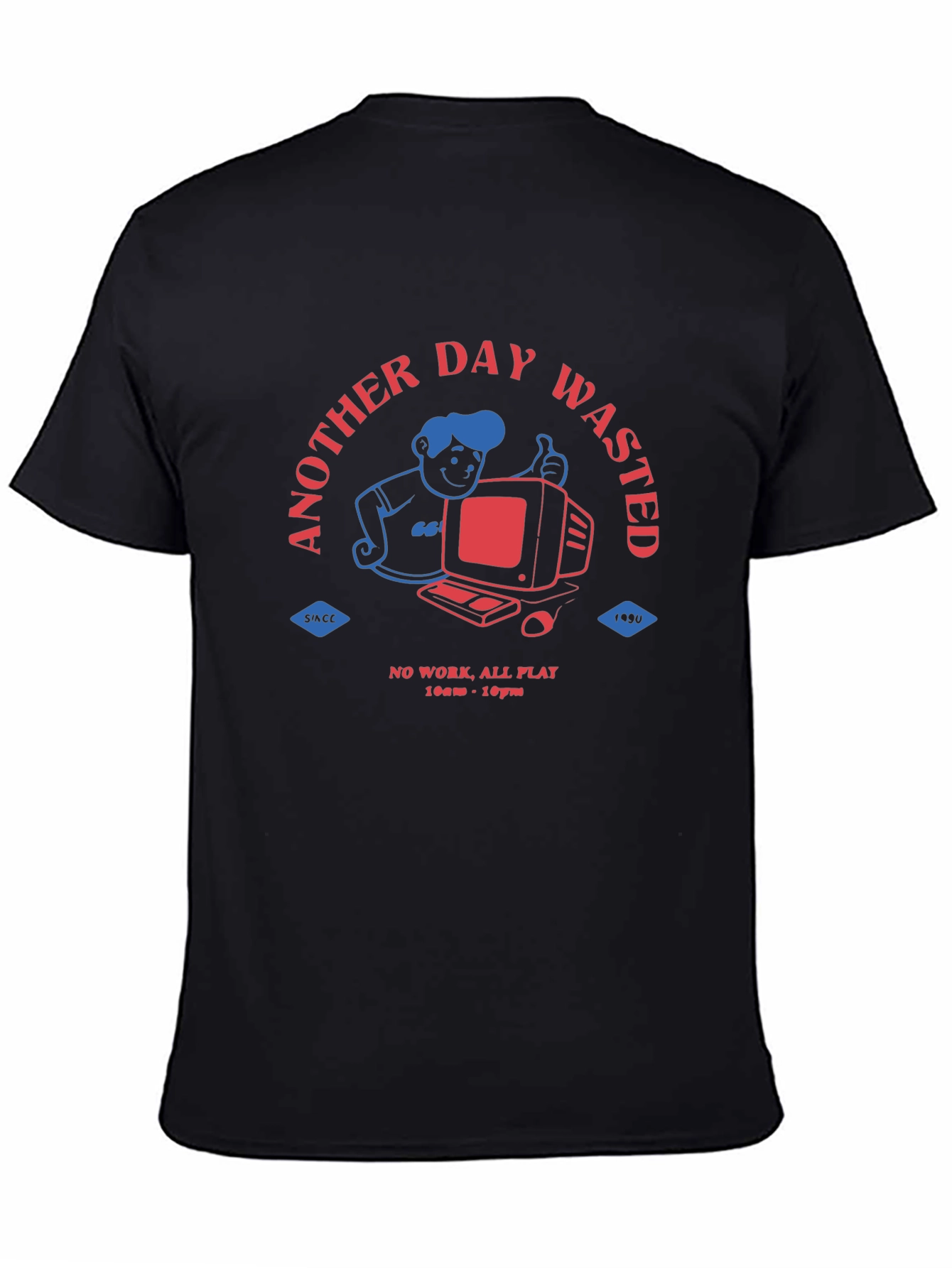 Another Day Wasted Retro Gamer T-Shirt