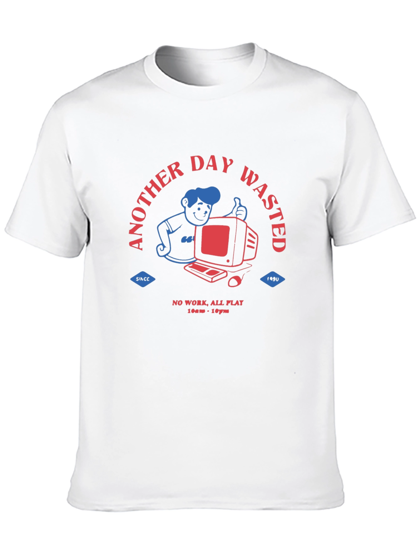Another Day Wasted Retro Gamer T-Shirt