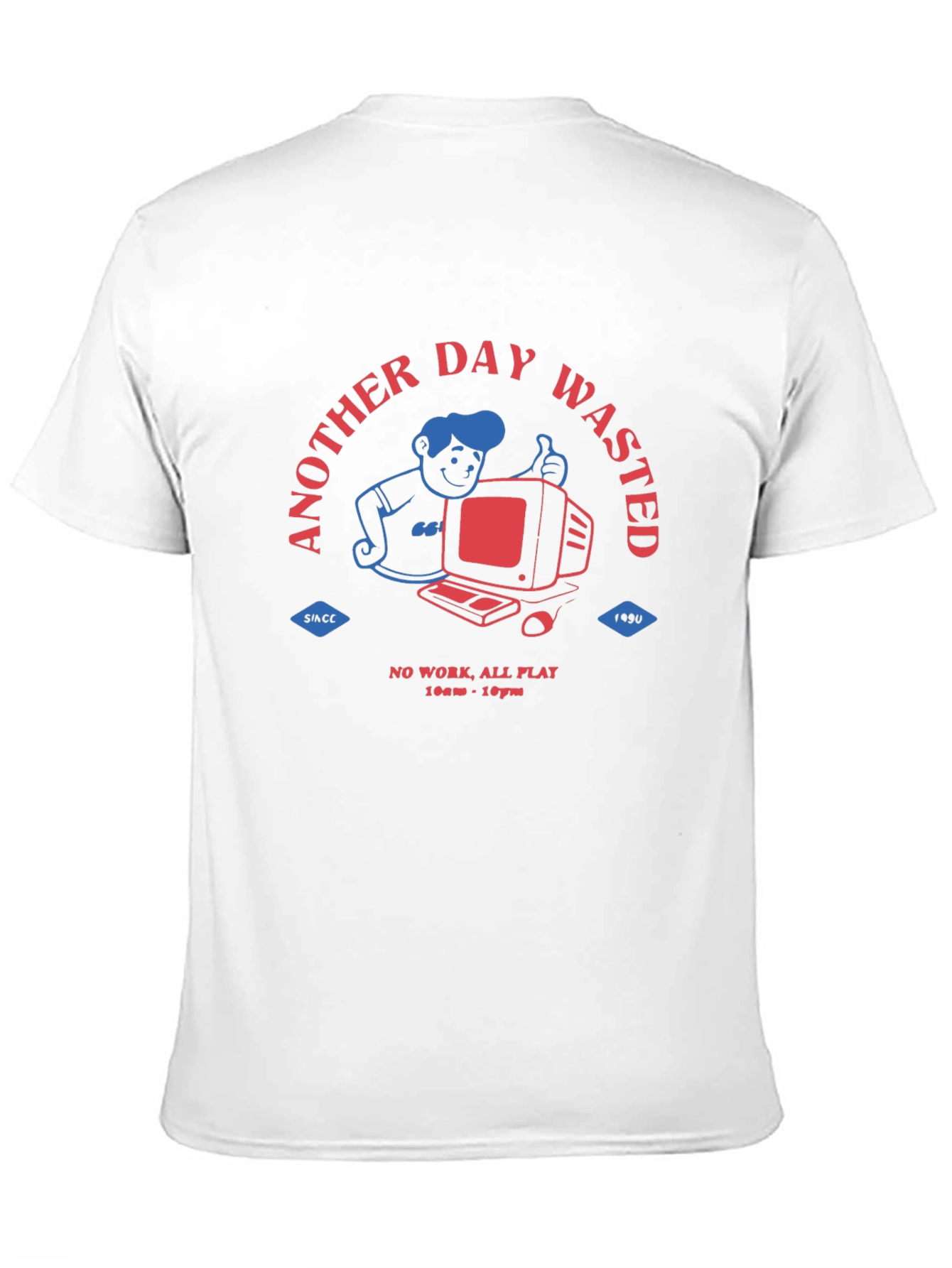 Another Day Wasted Retro Gamer T-Shirt