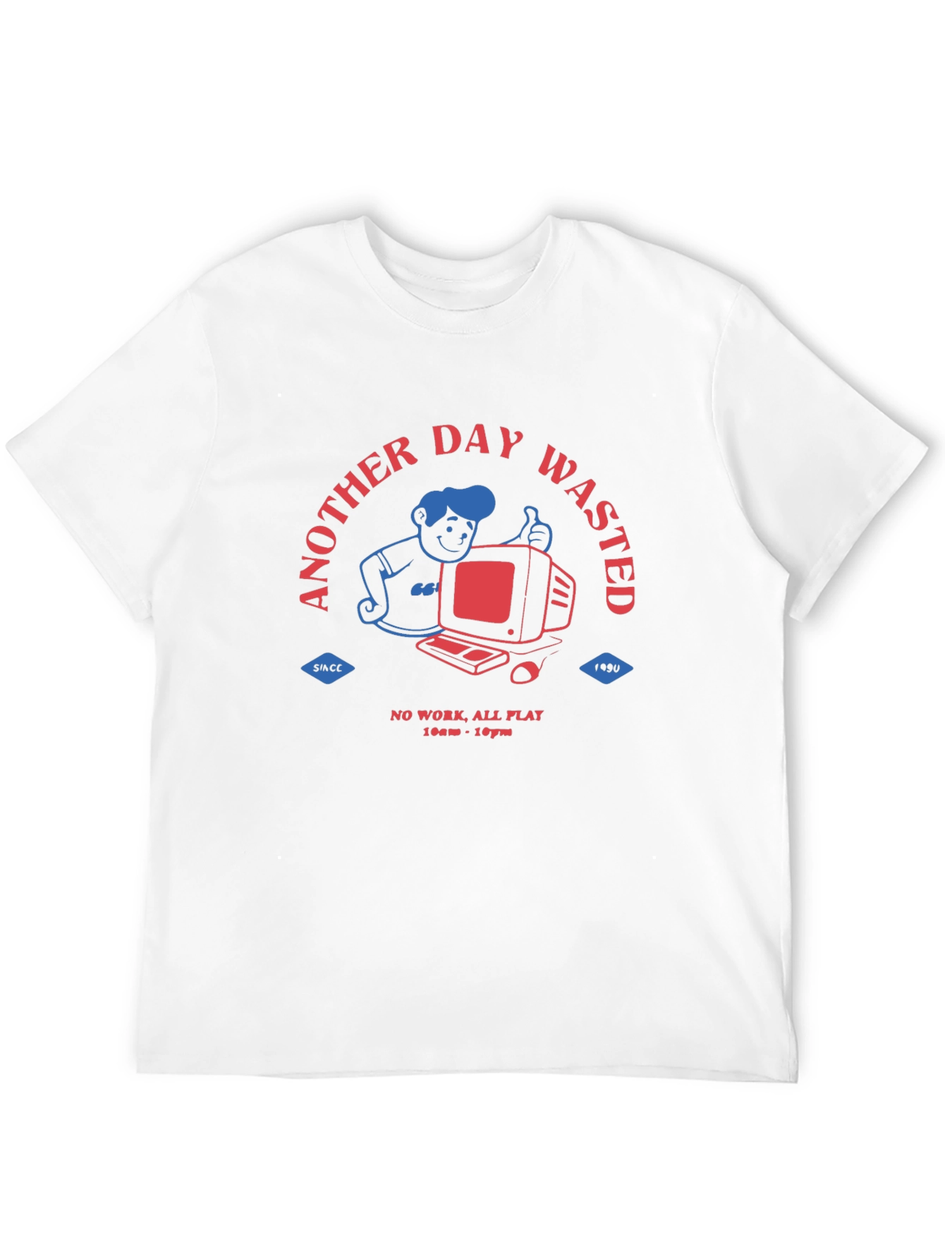 Another Day Wasted Retro Gamer T-Shirt