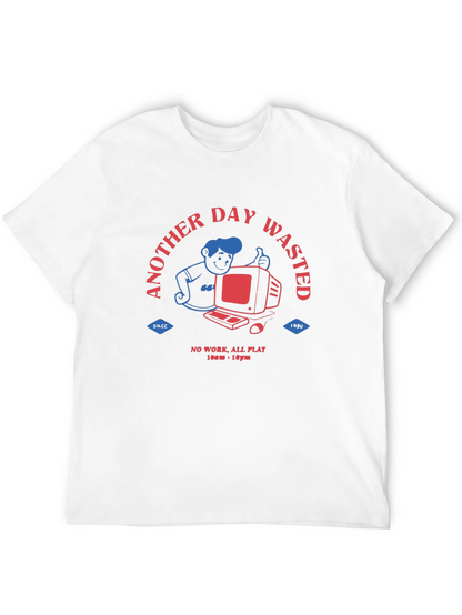 Another Day Wasted Retro Gamer T-Shirt