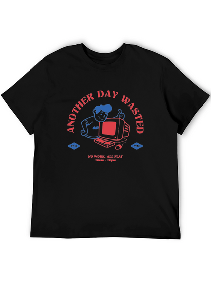 Another Day Wasted Retro Gamer T-Shirt
