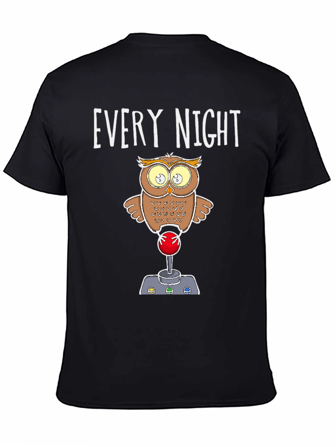 Every Night Owl Gamer T-Shirt