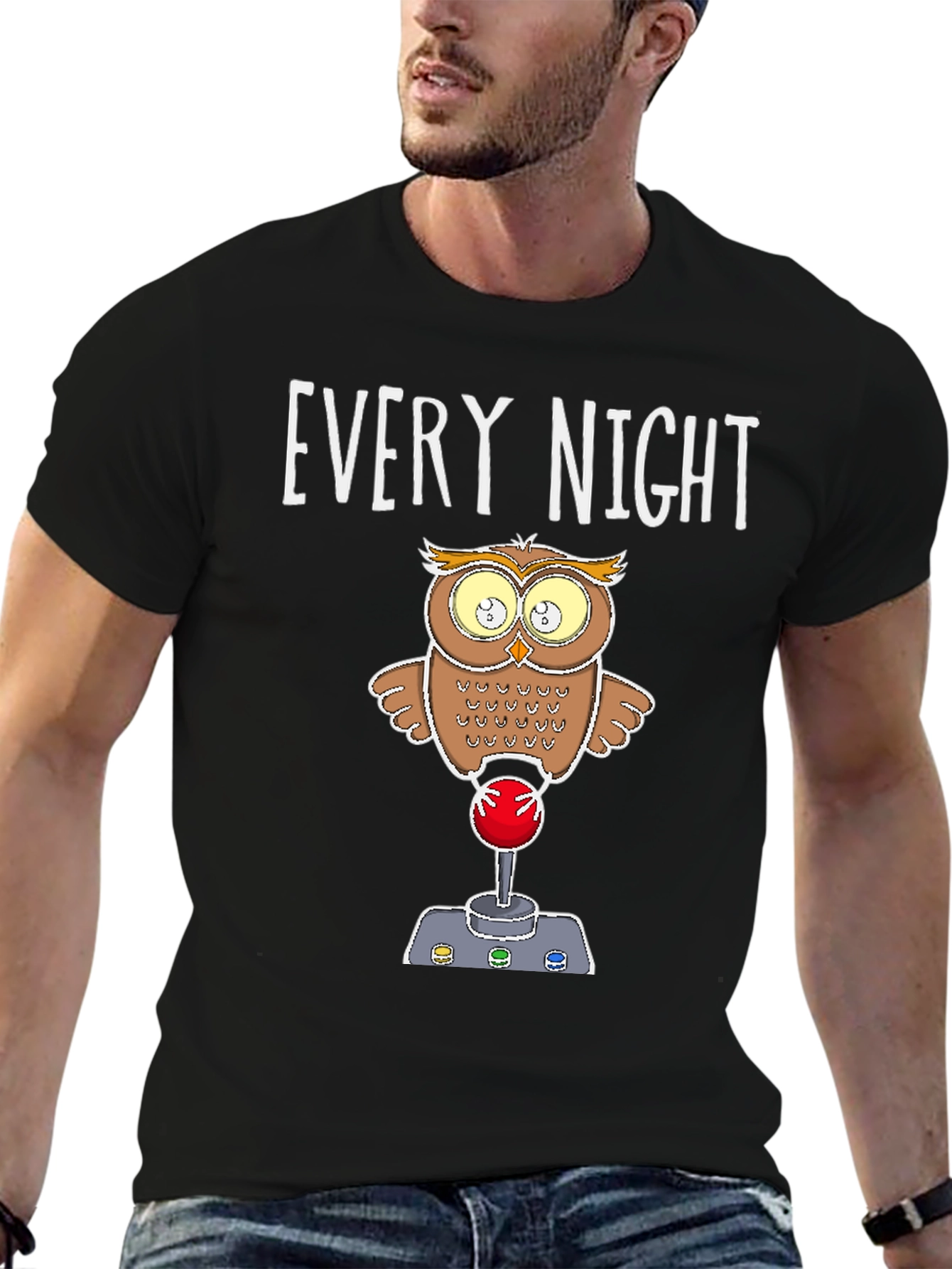 Every Night Owl Gamer T-Shirt