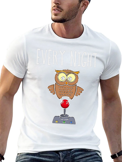 Every Night Owl Gamer T-Shirt