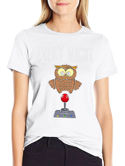Every Night Owl Gamer T-Shirt