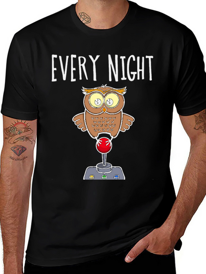Every Night Owl Gamer T-Shirt