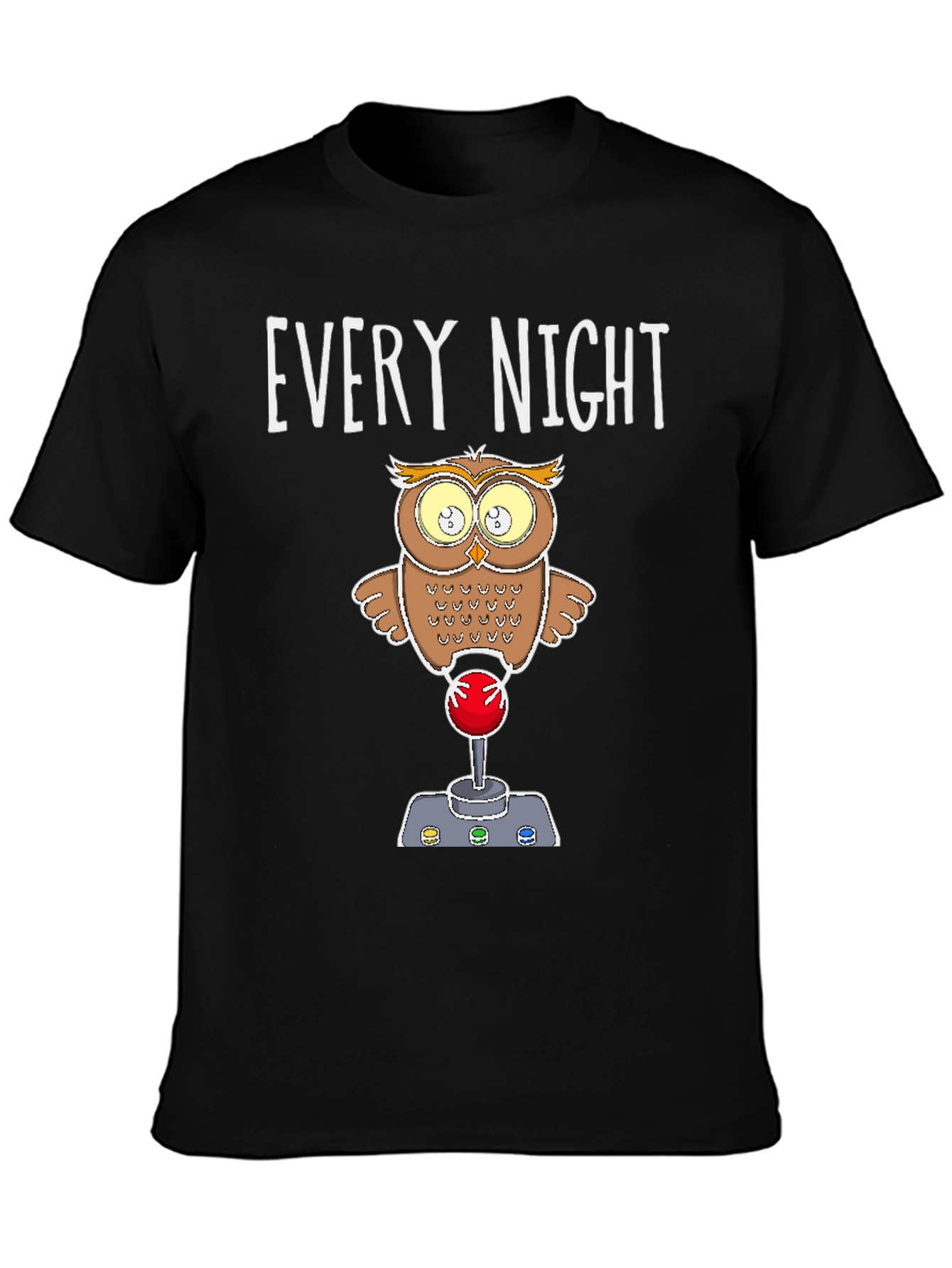 Every Night Owl Gamer T-Shirt
