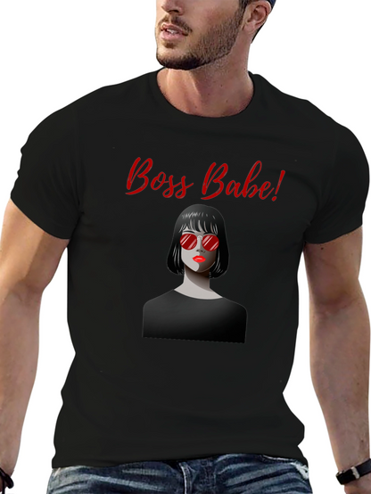 Boss Babe Graphic T-Shirt - Black