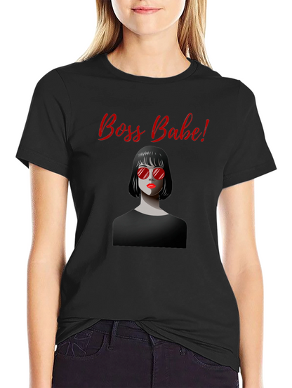 Boss Babe Graphic T-Shirt - Black